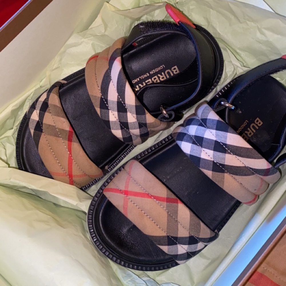 Kids Burberry Sandals
